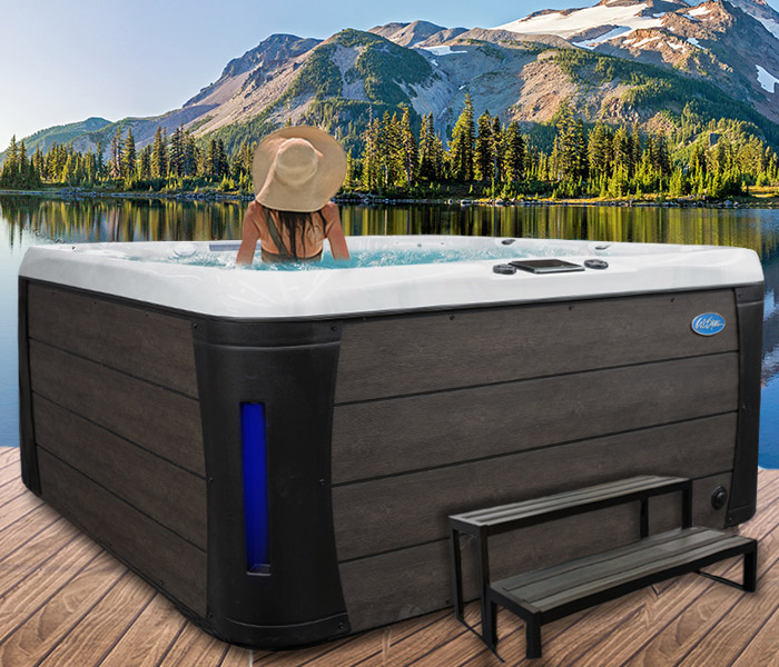 Calspas hot tub being used in a family setting - hot tubs spas for sale Taylor